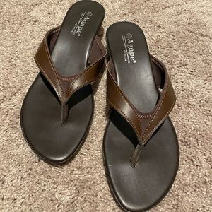 Agape Brown Sandals